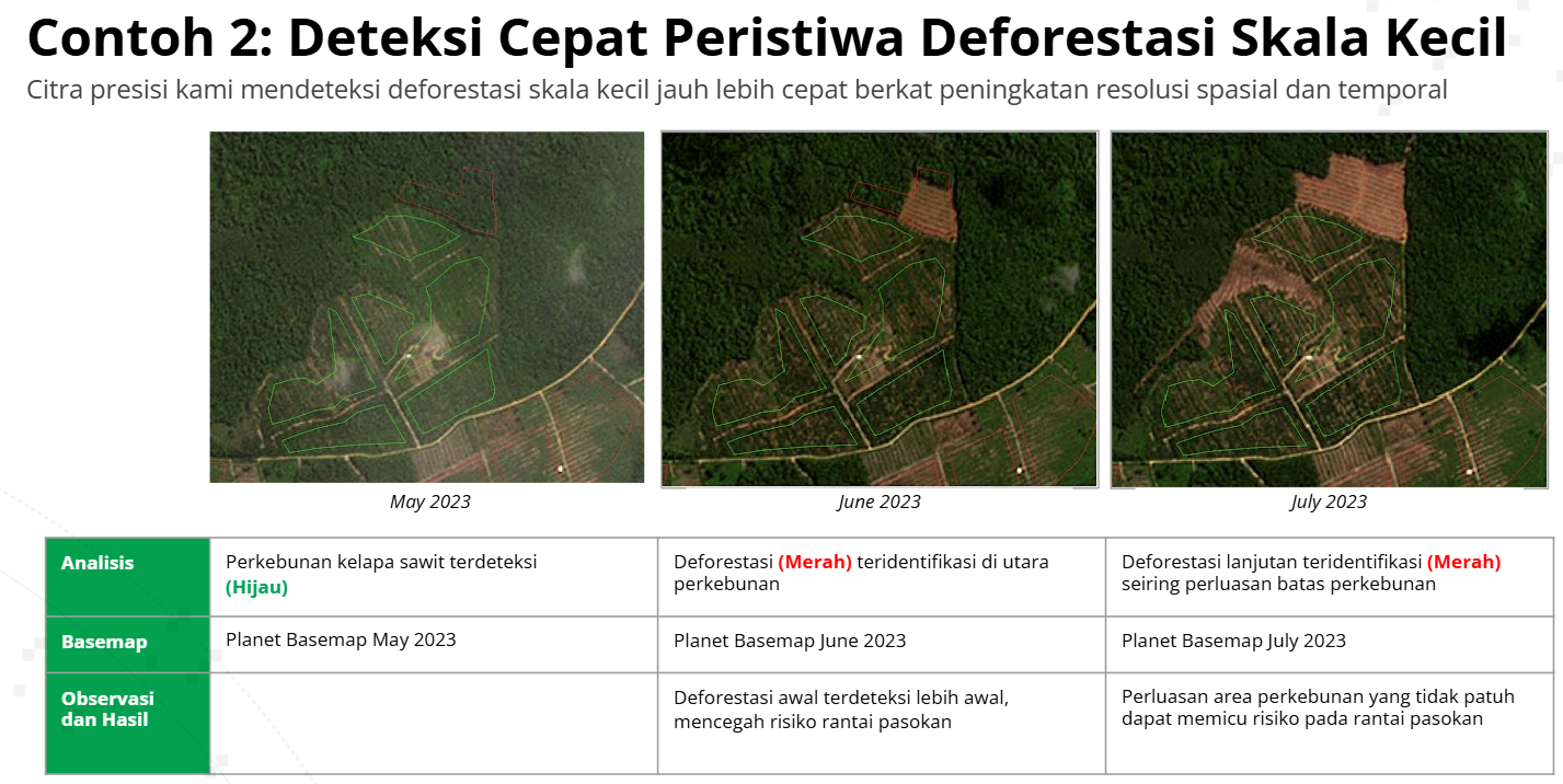 Deteksi Cepat Deforestasi Skala Kecil di Perkebunan Kelapa Sawit – EUDR Compliance Indonesia