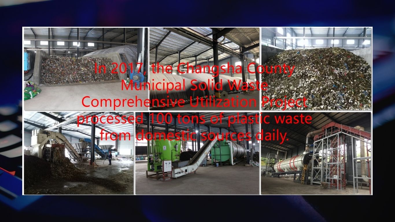 Proyek Changsha China - MSW plastik