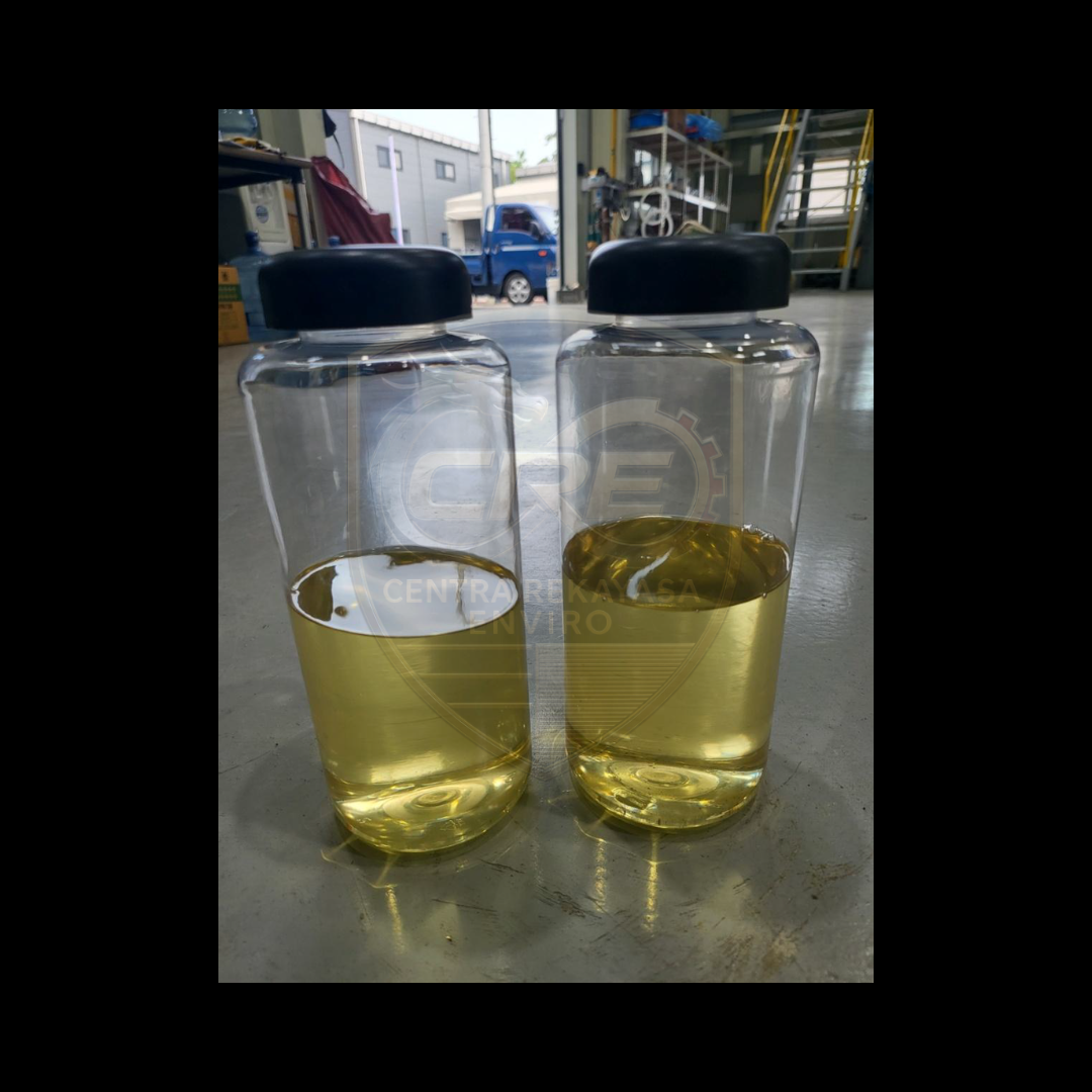 Pyrolysis oil hasil pirolisis